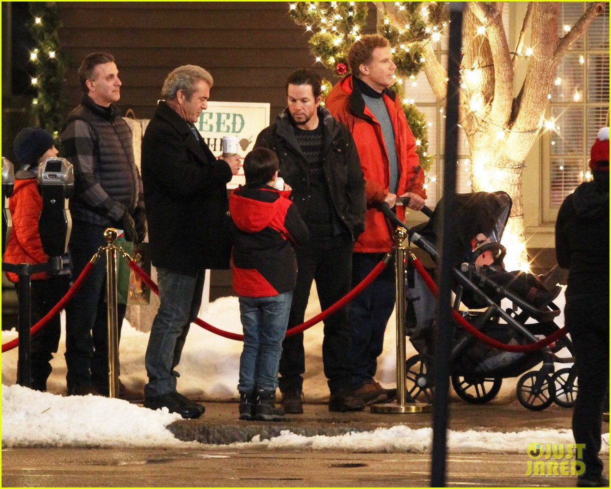 mark wahlberg will ferrell film daddys home 2 with mel gibson 053882147