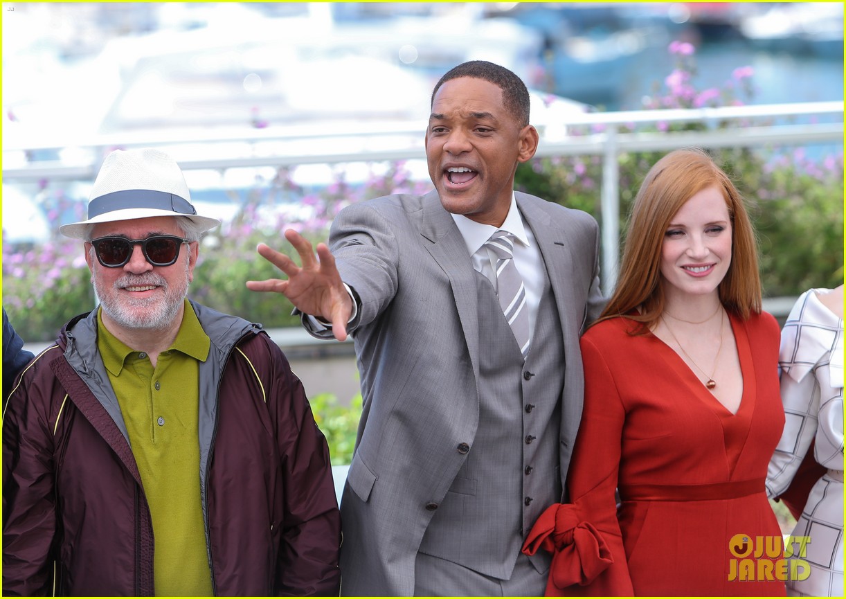 will smith jessica chastain cannes jury photo call 143900196