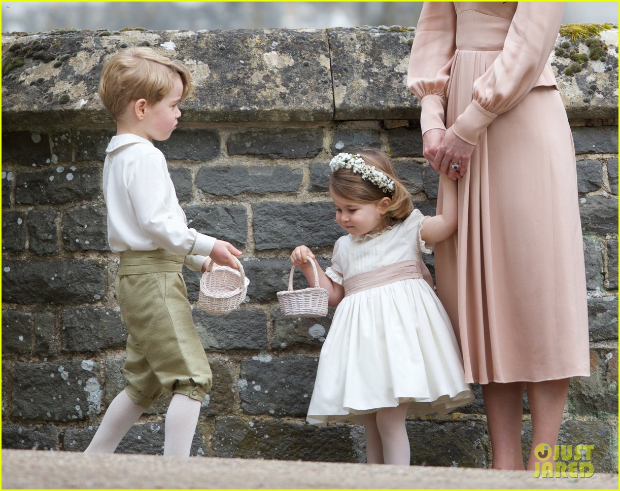 prince george princess charlotte pippa middleton wedding 17