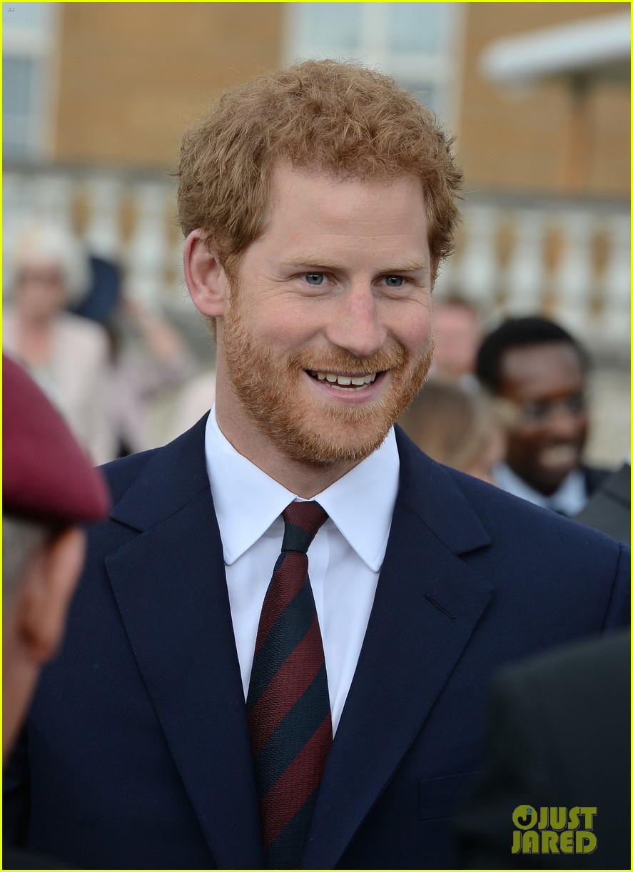 Prince Harry Hosts Buckingham Palace Garden Party For Veterans Photo