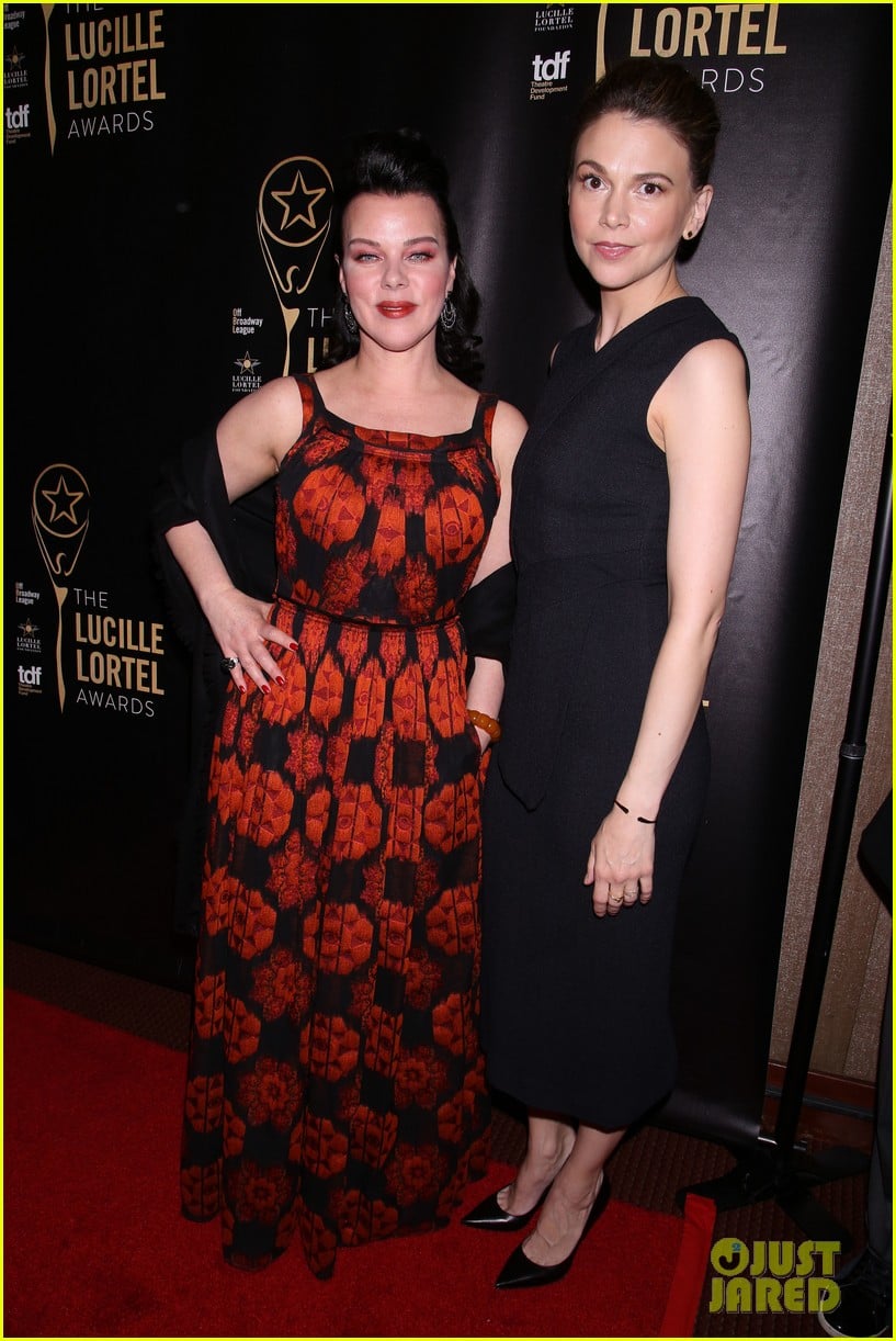 jennifer morrison matthew perry cobie smulders step out for lucille lortel awards 053896620
