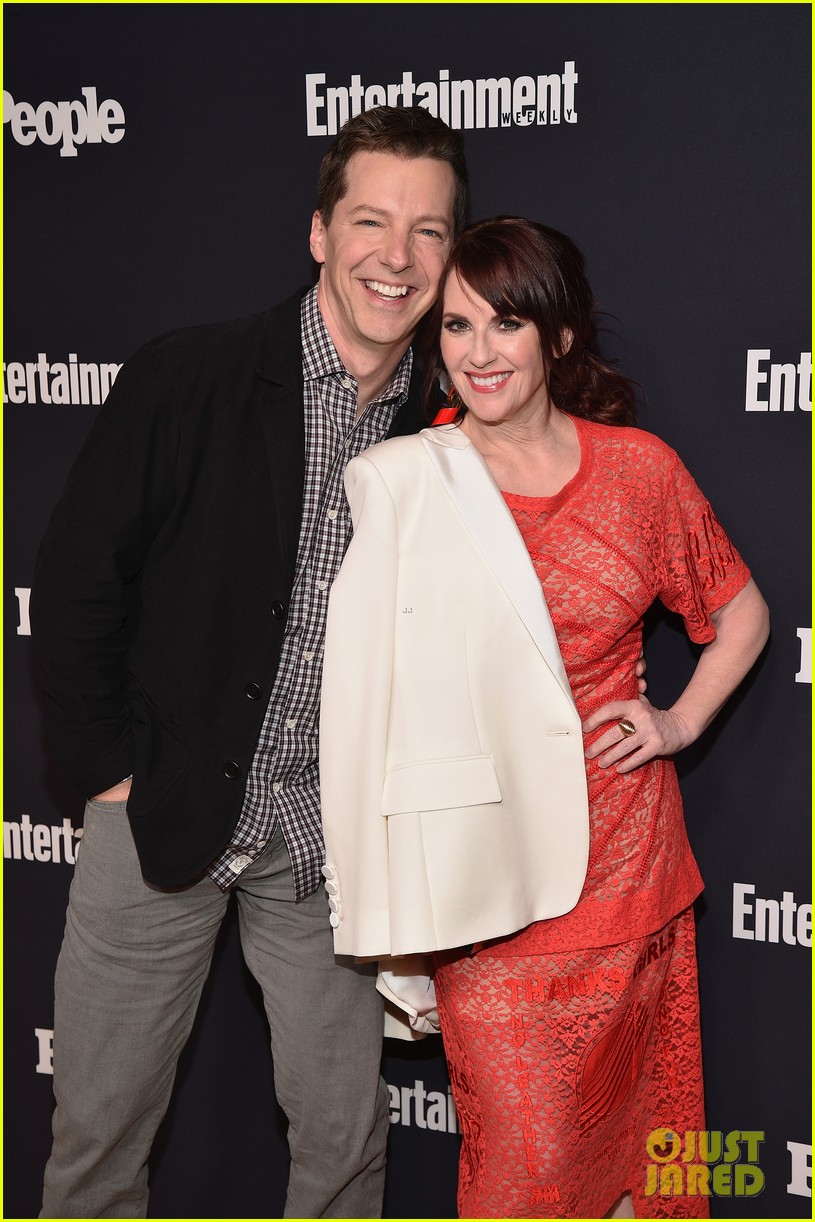 will grace cast ew people upfronts party 133899400