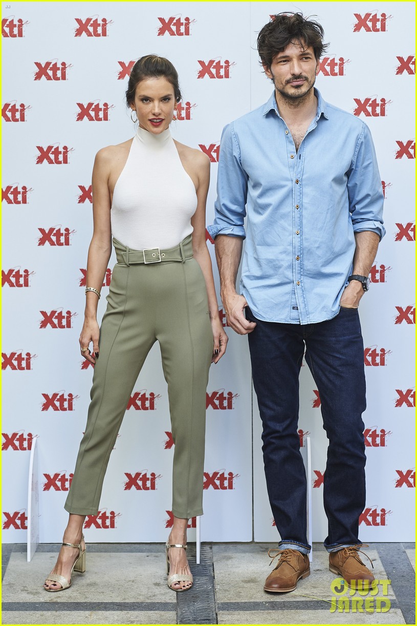 alessandra ambrosio hits madrid for xti shoes summer collection launch 01