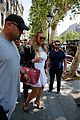 mariah carey holds pink heart balloon in the city of love 06