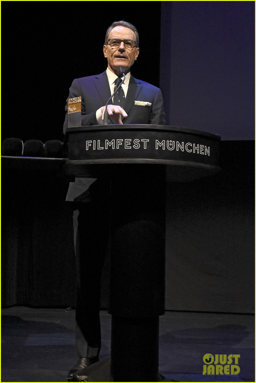 bryan cranston receives cinemerit award at munich film festival 05