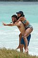 shirtless steph curry hits the beach with wife ayesha 02