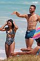 shirtless steph curry hits the beach with wife ayesha 05