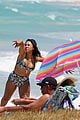 shirtless steph curry hits the beach with wife ayesha 13