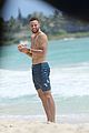 shirtless steph curry hits the beach with wife ayesha 35