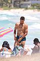 shirtless steph curry hits the beach with wife ayesha 37