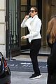 celine dion does yoga poses outside her paris hotel 05