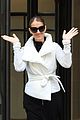 celine dion does yoga poses outside her paris hotel 06