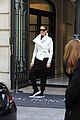 celine dion does yoga poses outside her paris hotel 10