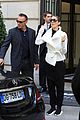 celine dion does yoga poses outside her paris hotel 22