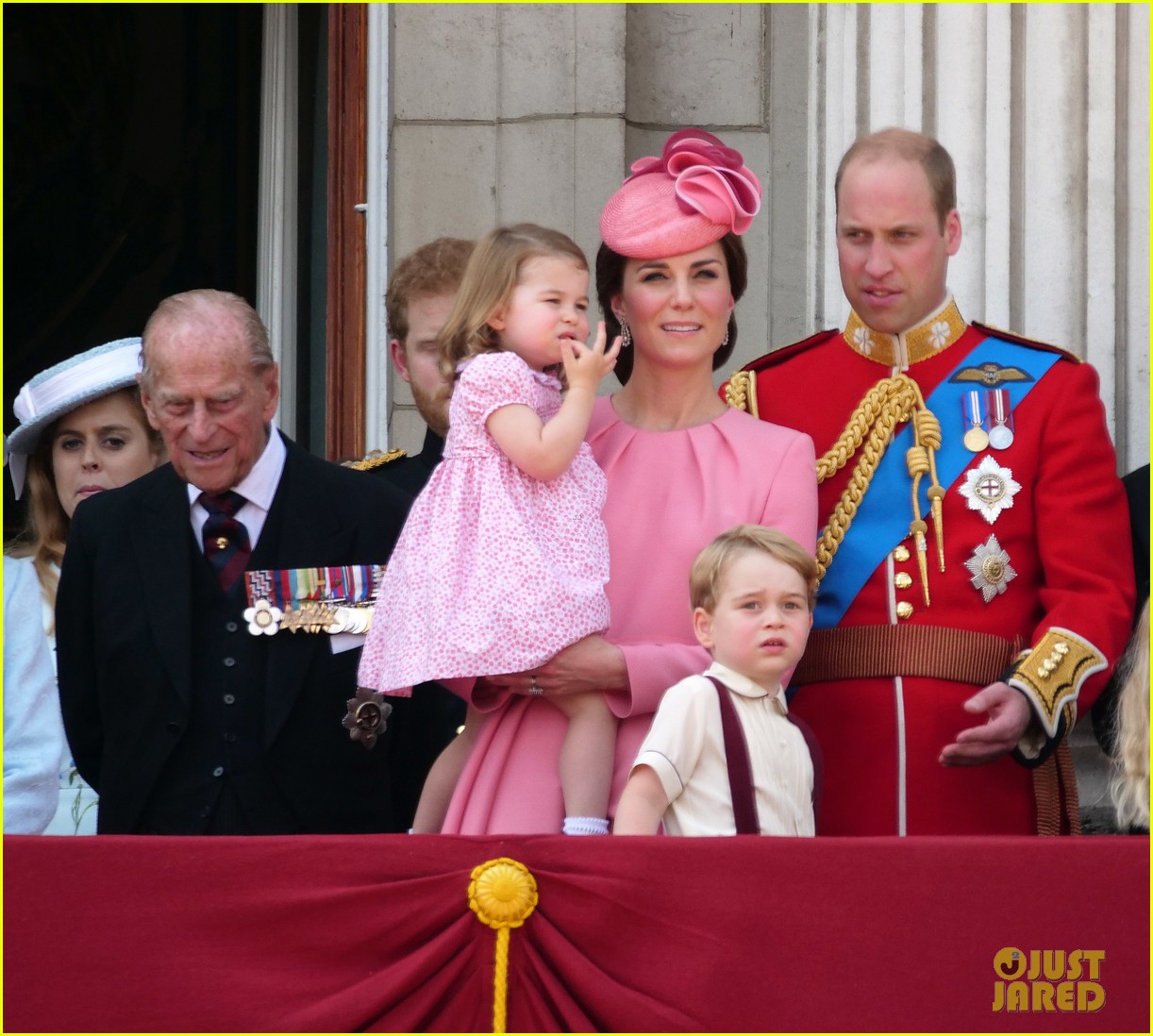 prince george princess charlotte kate middleton prince william parade 373915656
