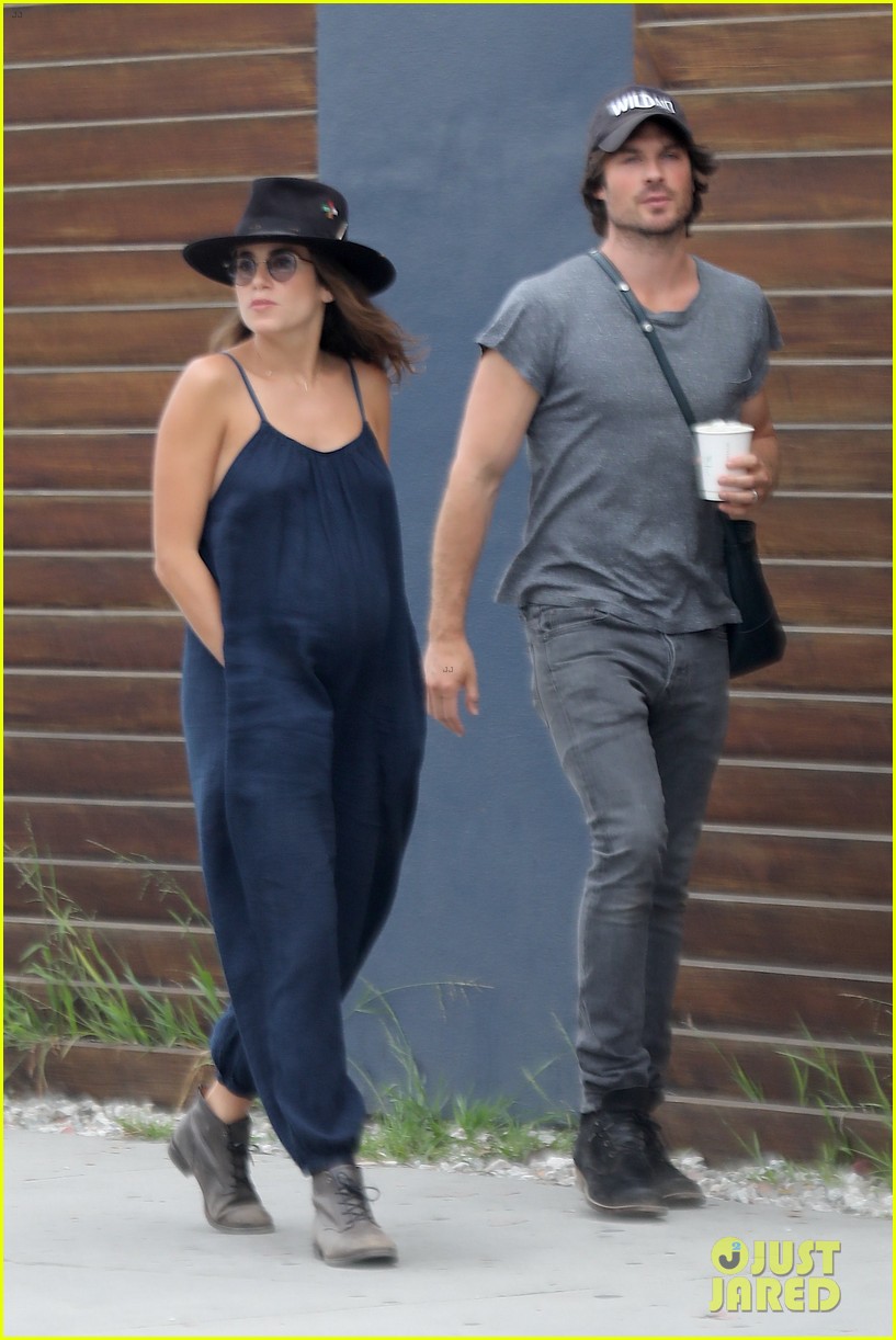 ian somerhalder pregnant nikki reed go for a lunch date 283911346