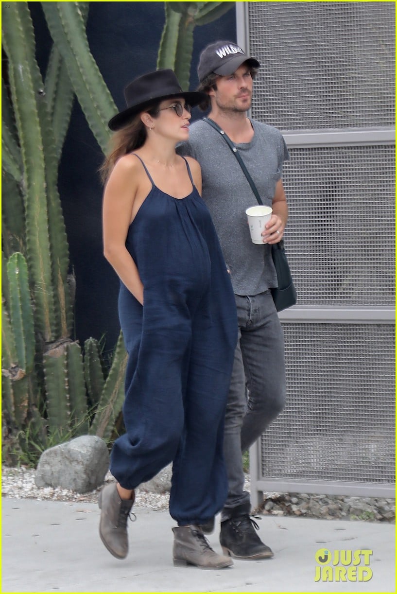 ian somerhalder pregnant nikki reed go for a lunch date 333911351
