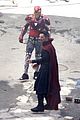 iron man wears his armor in new avengers infinity war set photos 10