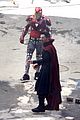 iron man wears his armor in new avengers infinity war set photos 12