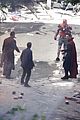 iron man wears his armor in new avengers infinity war set photos 19