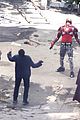iron man wears his armor in new avengers infinity war set photos 24