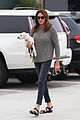 caitlyn jenner takes her new puppy grocery shopping 01