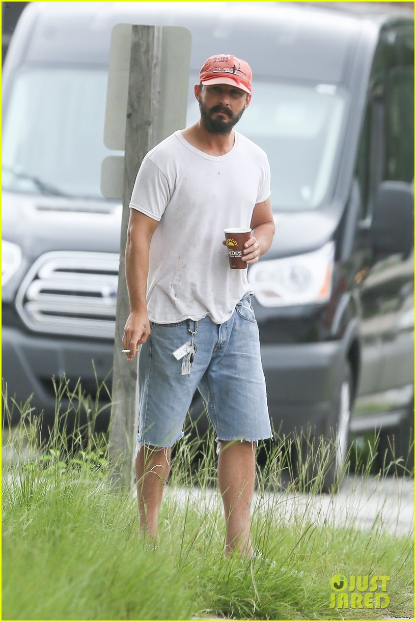 shia labeouf gears up for peanut butter falcon filming 043915607
