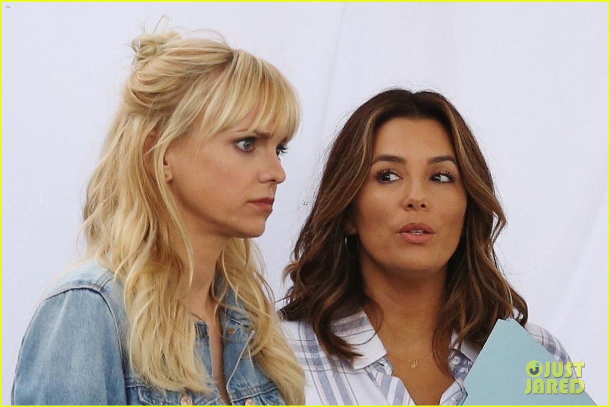Eva Longoria Joins Anna Faris on 'Overboard' Set See the Pics! Photo