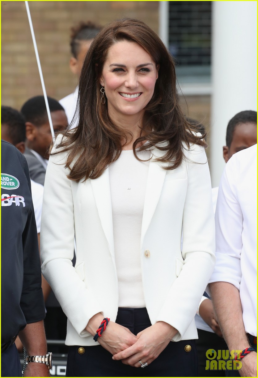 Kate Middleton Helps Inspire Children At 1851 Trust Sailing