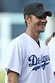 chad michael murray and sarah roemer take their son to dodgers baseball game 01