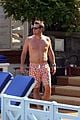 chris odonnell goes shirtless for family vacation at lake como 03