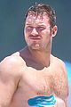 chris pratt goes shirtless in hawaii athletic tape 09
