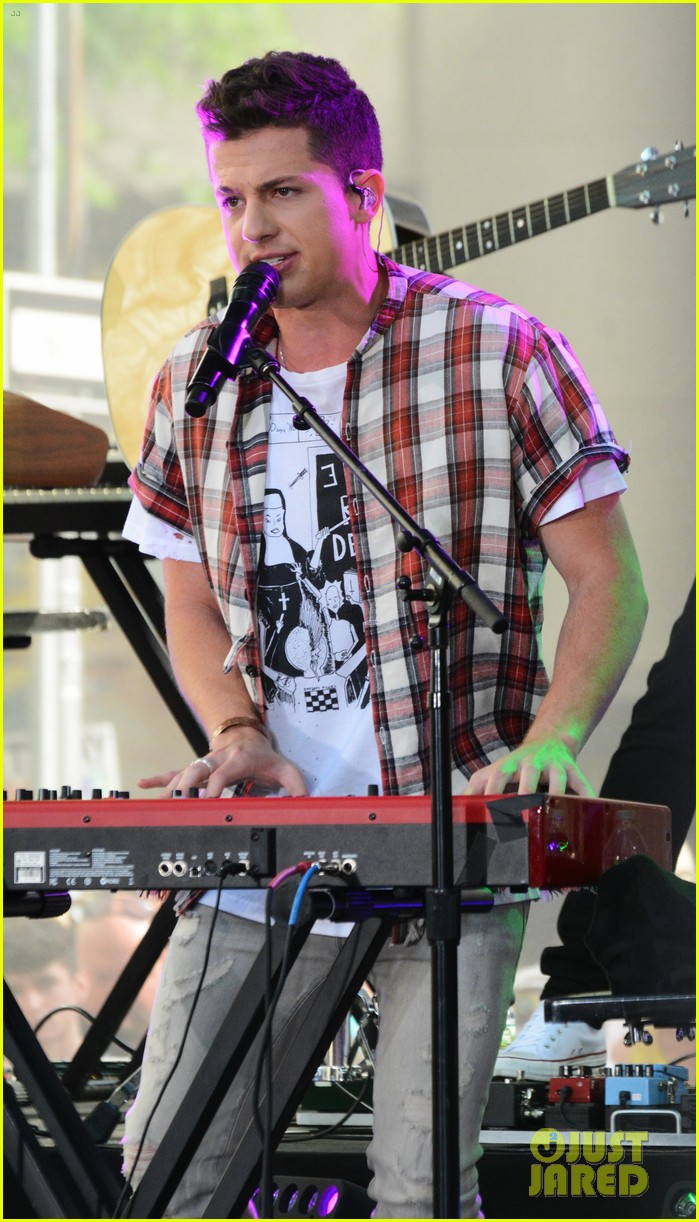 watch charlie puth perform attention on today show summer concert series 06