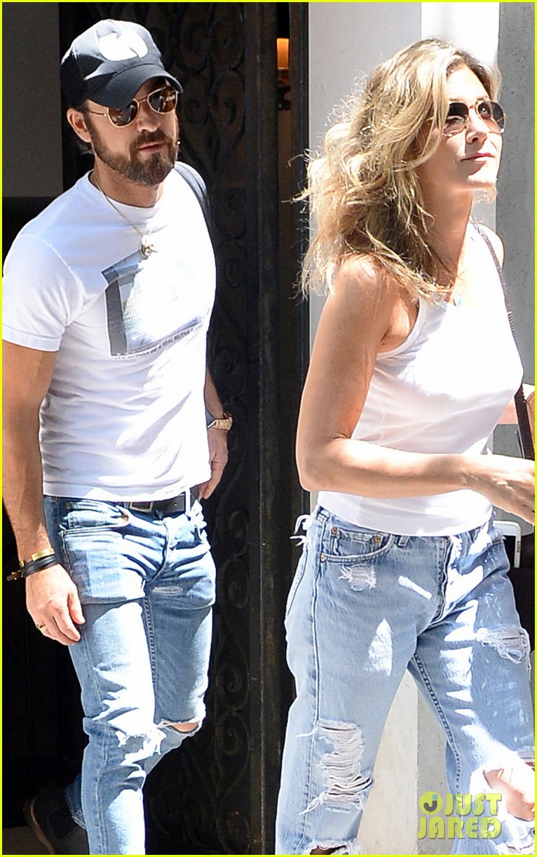 jennifer aniston justin theroux out in nyc 043930308