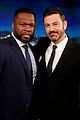 50 cent hides behind strangers as they critique him in hilarious jimmy kimmel live sketch 07