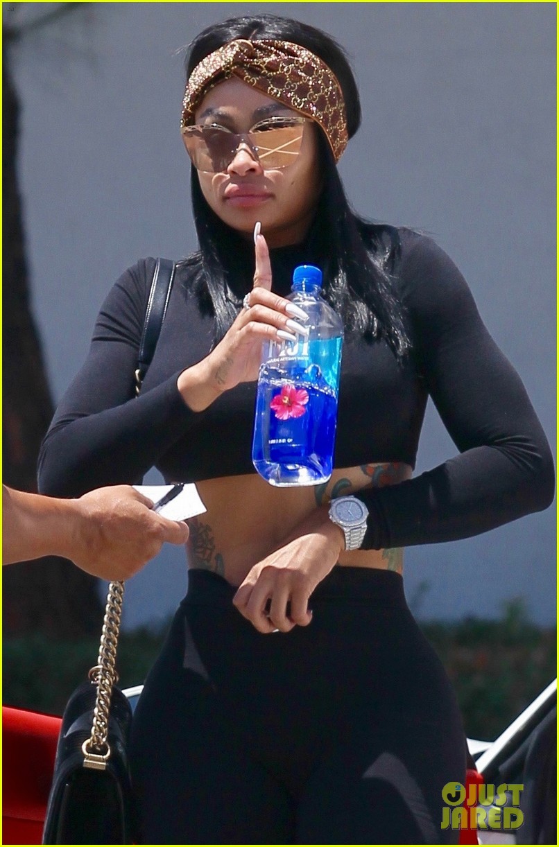 Blac Chyna Spends Time With Rumored Boyfriend Mechie in LA Photo
