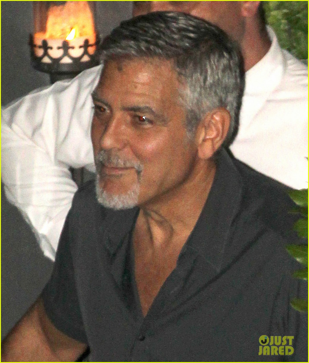 new parents george amal clooney dine with friends in italy 043926367