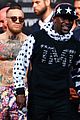 conor mcgregor goes shirtless during press conference with floyd mayweather jr 05