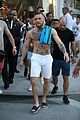 conor mcgregor does some shirtless shopping in beverly hills 02