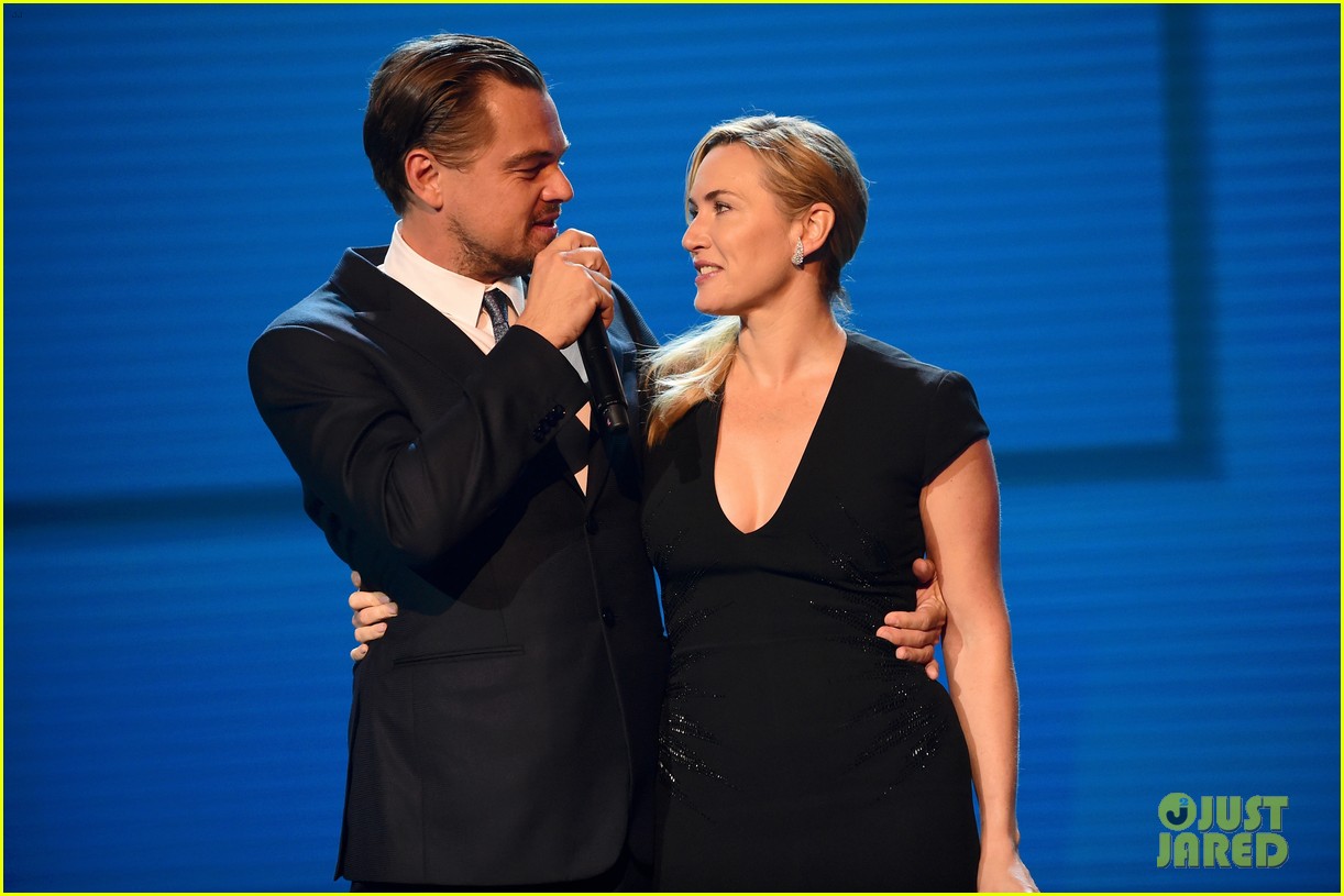 leo is supported by kate madonna at foundation gala 07