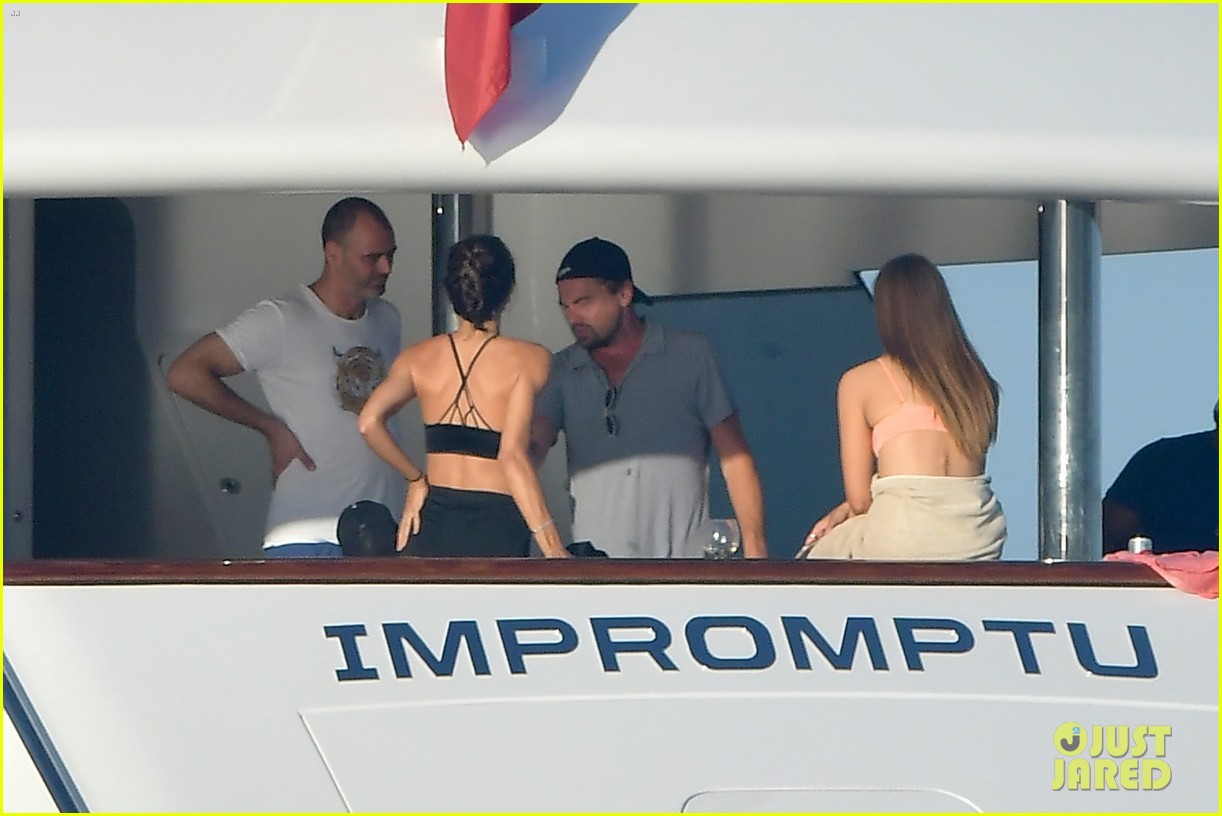 leonardo dicaprio tobey maguire relax on a yacht in st tropez 303934492