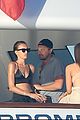 leonardo dicaprio tobey maguire relax on a yacht in st tropez 01