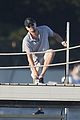 leonardo dicaprio tobey maguire relax on a yacht in st tropez 03