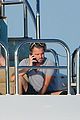 leonardo dicaprio tobey maguire relax on a yacht in st tropez 06