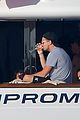 leonardo dicaprio tobey maguire relax on a yacht in st tropez 08