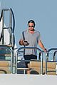 leonardo dicaprio tobey maguire relax on a yacht in st tropez 12