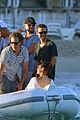 leonardo dicaprio tobey maguire relax on a yacht in st tropez 17