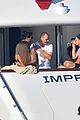 leonardo dicaprio tobey maguire relax on a yacht in st tropez 22