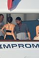leonardo dicaprio tobey maguire relax on a yacht in st tropez 30
