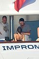 leonardo dicaprio tobey maguire relax on a yacht in st tropez 31